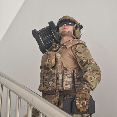 Min Reconnaissance Robot With Thermal Imaging And Visible Light Sensors