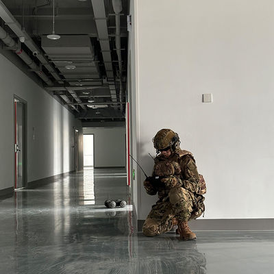 Ultra Waterproof small Reconnaissance Robot With IR Auxiliary Illumination Support