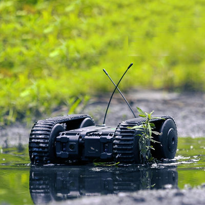 All Terrain Miniature Reconnaissance Robot Robust IR Auxiliary Illumination
