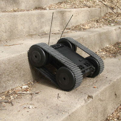 Display Brightness Adjustment Supported Wheeled Tracked Robot With Thermal Imaging