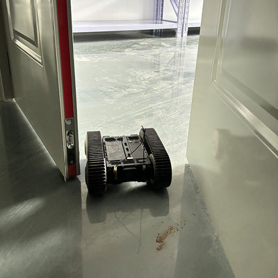 Compact Powerful Miniature Reconnaissance Robot For Multi Terrain Missions