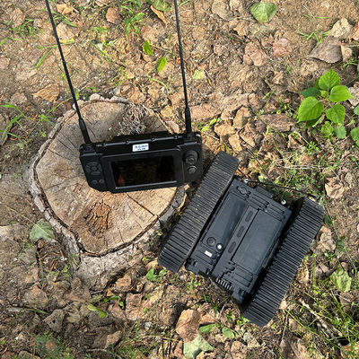 Small Miniature Reconnaissance Robot with IR auxiliary illumination Supported