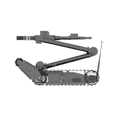 Dual Hand Claws Explosive Ordnance Disposal Robot For High Risk Scenarios