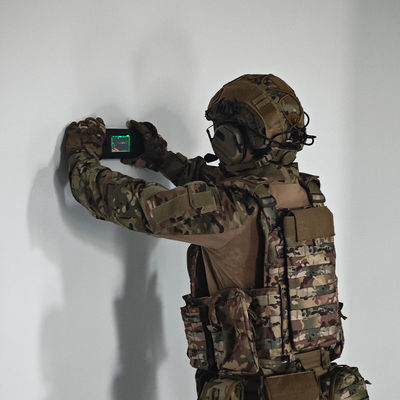 Handheld Through Wall Detection Radar Detect Static Dynamic Targets Behind Walls