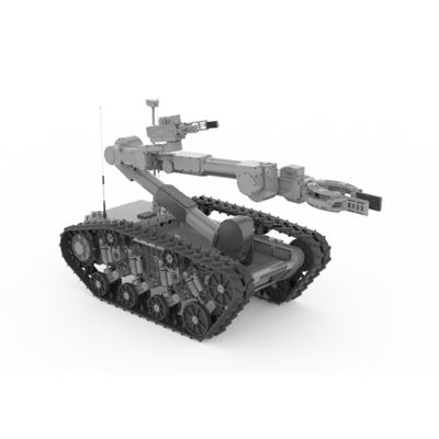 Mission Objectives Hound-III EOD Robot For Disposal Measures And Hazard Transfer
