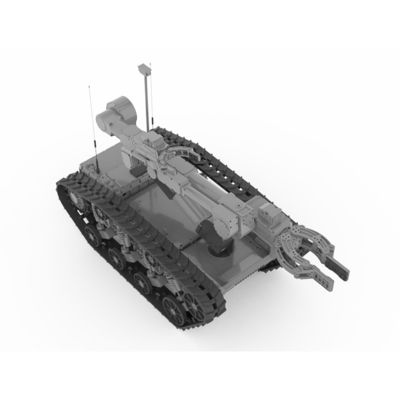 Professional Medium Sized Explosive Ordnance Disposal Robot For Hazardous Environments