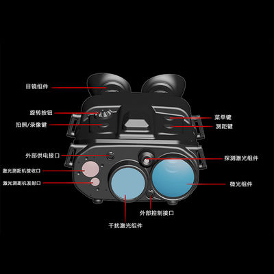 80mm Objective Lens Anti Sniper Sight Enhanced Sniper Detection Capability