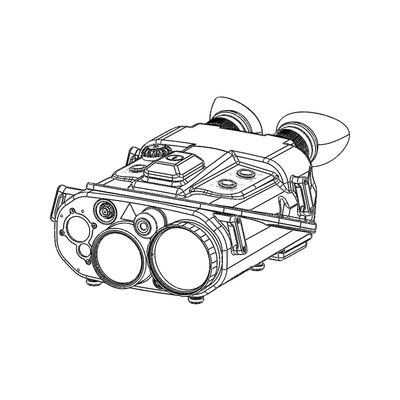 GLS 1000 Binocular Sniper Detection Telescope System For Laser Interference