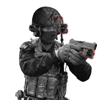 Black Modular Digital Corner Shot System For Safe Shooting In Corner Positions