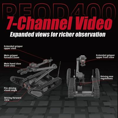 Lightweight Explosive Ordnance Disposal EOD Robots Hound-I