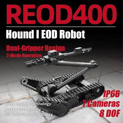 Lightweight Explosive Ordnance Disposal EOD Robots Hound-I
