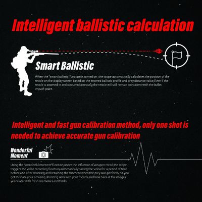 Ultra HD Smart Digital Rifle Scope With Intelligent Features