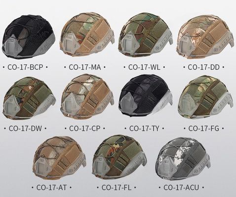 Military Enthusiast Tactical Helmet FAST MICH Camouflage Field Rail Helmet for Airsoft Real - life CS Riot Prevention and Outdoor Equipment