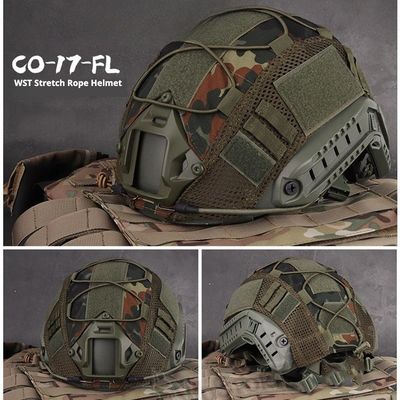 Military Enthusiast Tactical Helmet FAST MICH Camouflage Field Rail Helmet for Airsoft Real - life CS Riot Prevention and Outdoor Equipment