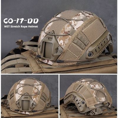 Military Enthusiast Tactical Helmet FAST MICH Camouflage Field Rail Helmet for Airsoft Real - life CS Riot Prevention and Outdoor Equipment