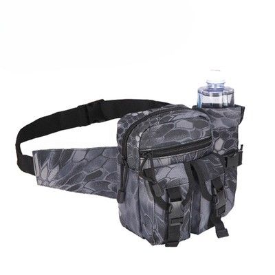 Fanny Pack Men'S Multi-Functional Sports Waterproof Small Fanny Pack Kettle Satchel Outdoor Riding Fishing Travel Kit