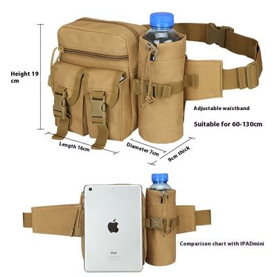 Fanny Pack Men'S Multi-Functional Sports Waterproof Small Fanny Pack Kettle Satchel Outdoor Riding Fishing Travel Kit