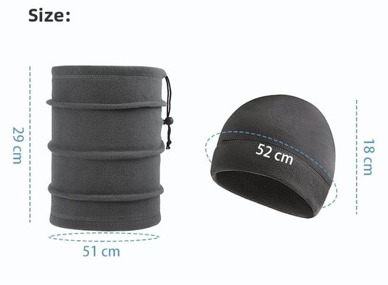 Fleece hats men and women winter windproof warm mask outdoor skiing riding neck cover electric vehicle headgear ear cap
