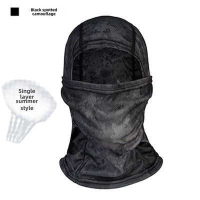 Ice Silk Dust Mask Outdoor Riding Scarf Cover Face Protection Breathable Sun Protection Windproof Motorcycle camouflage headgear