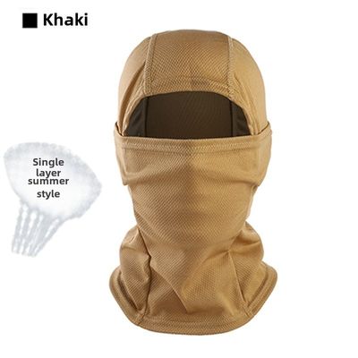 Ice Silk Dust Mask Outdoor Riding Scarf Cover Face Protection Breathable Sun Protection Windproof Motorcycle camouflage headgear