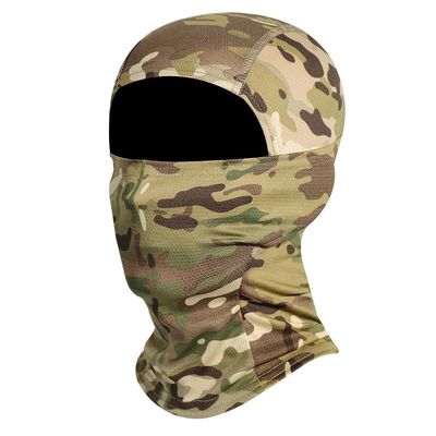 Ice Silk Dust Mask Outdoor Riding Scarf Cover Face Protection Breathable Sun Protection Windproof Motorcycle camouflage headgear