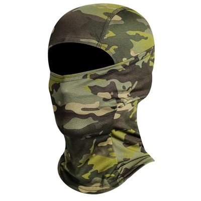 Ice Silk Dust Mask Outdoor Riding Scarf Cover Face Protection Breathable Sun Protection Windproof Motorcycle camouflage headgear