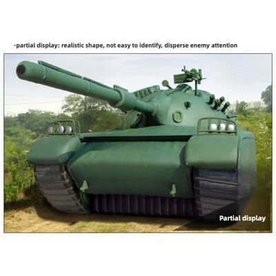 Inflatable Fake Target Custom Simulation Radar Missile Launch Military Vehicle Target Army Exercise Training Gas Model