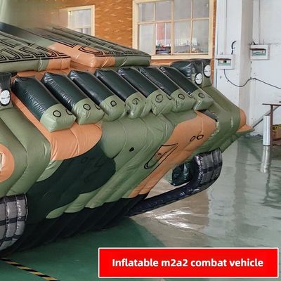 M2A2 Infantry Chariot Inflatable Jungle Big Flower 1/1 Customized Product Clip Mesh