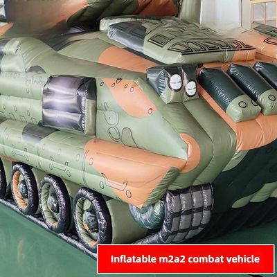 M2A2 Infantry Chariot Inflatable Jungle Big Flower 1/1 Customized Product Clip Mesh