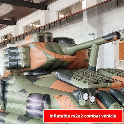 M2A2 Infantry Chariot Inflatable Jungle Big Flower 1/1 Customized Product Clip Mesh