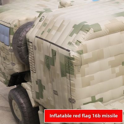 Outdoor Exercise Simulation Hongqi 16B Missile Vehicle Digital Desert Camouflage 1/1 Customized Product Oxford Cloth