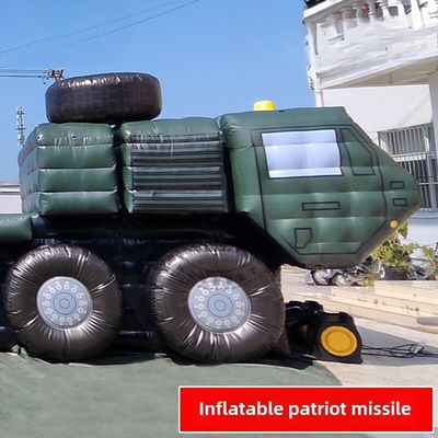Air Defense Missile Vehicle Inflatable Patriot 1/1 Custom Product Oxford Cloth