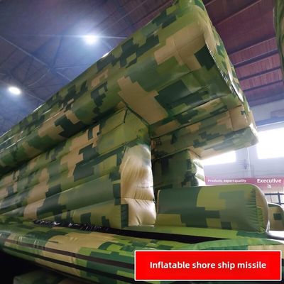 Shore Ship Missile Vehicle Inflatable Digital Camouflage