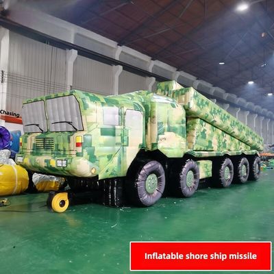Shore Ship Missile Vehicle Inflatable Digital Camouflage
