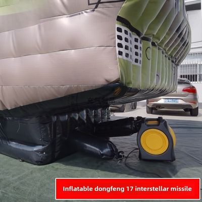 Dongfeng 17 Missile Vehicle Inflatable Jungle Big Flower 1/1 Customized Product