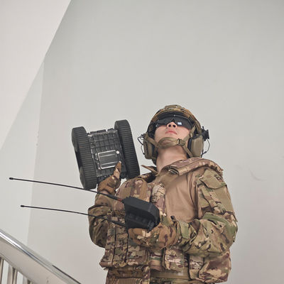 Remote Controlled Miniature Surveillance Robot With All Terrain Adaptability