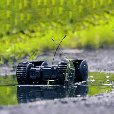 Ultra Waterproof small Reconnaissance Robot With IR Auxiliary Illumination Support