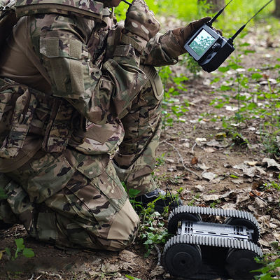 Supported IR Auxiliary Illumination Miniature Reconnaissance Robot