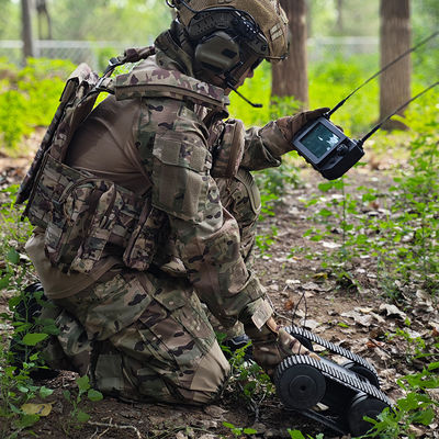 3 Speed Portable Tracked Surveillance Unit Robust Design