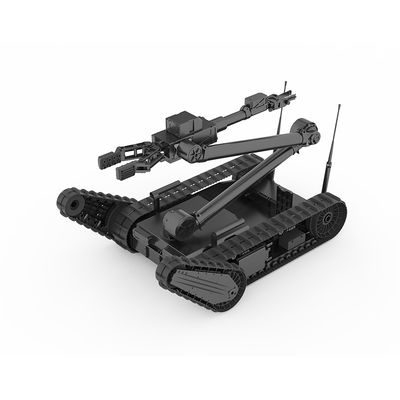 2000mm Arm Length Remote Control Explosive Ordnance Disposal Robot 2 Claws