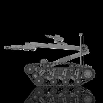 EOD Robotic System With Mobility On Tracks Or Wheels