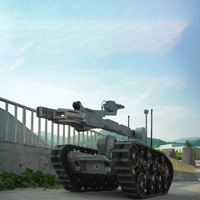 Advanced Explosive Ordnance Disposal Robot With Manipulator Arm And Speed