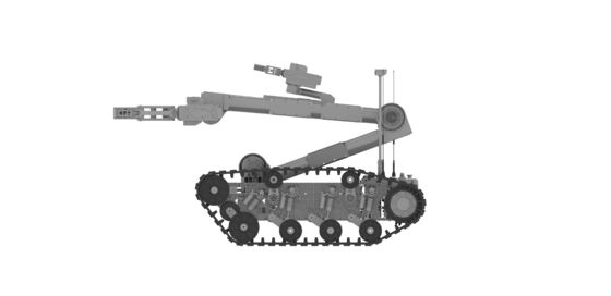 Hound-III Medium Sized EOD Robot For Responding To Improvised Explosive Devices