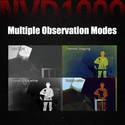 Infrared And Visible Light Fusion Scope For Clearer Imaging