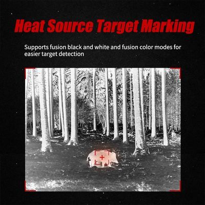 Infrared And Visible Light Fusion Scope For Clearer Imaging
