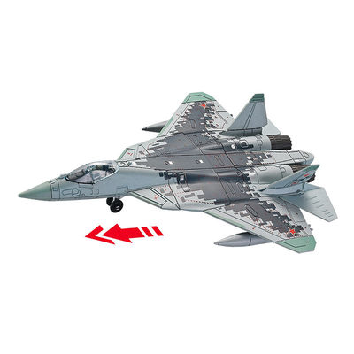 1:72 Scale Highly Detailed SU57 Heavy Fighter Model - Ideal for Military Enthusiasts' Collections