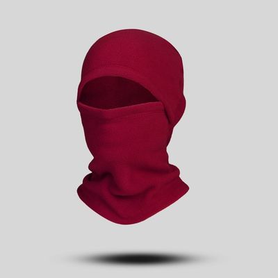 Fleece hats men and women winter windproof warm mask outdoor skiing riding neck cover electric vehicle headgear ear cap