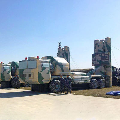 Inflatable Fake Target Custom Simulation Radar Missile Launch Military Vehicle Target Army Exercise Training Gas Model
