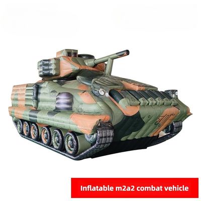 M2A2 Infantry Chariot Inflatable Jungle Big Flower 1/1 Customized Product Clip Mesh