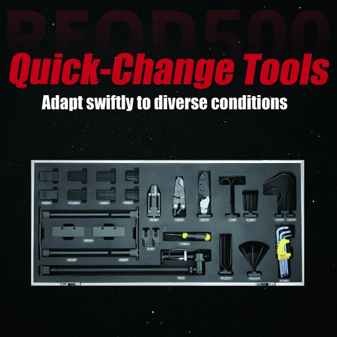 Średni robot EOD z ramieniem współrzędnym X-Y-Z do precyzyjnego usuwania 7